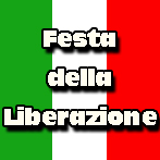 la scritta festa della liberazione