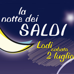 logo della notte dei saldi