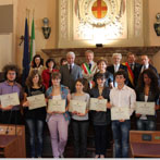 foto di gruppo dei premiati