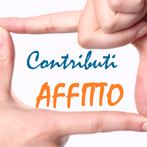 la scritta contributi affitto