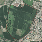 veduta aerea del parco del pulignano